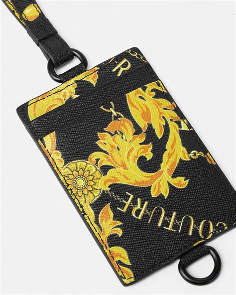 card holder versace|versace vanitas card holder.